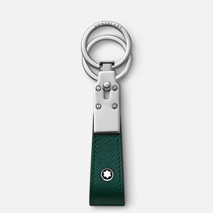 Montblanc nyckelring med förbipasserande Montblanc Grön skräddarsydd engelska Emeraldo 130824