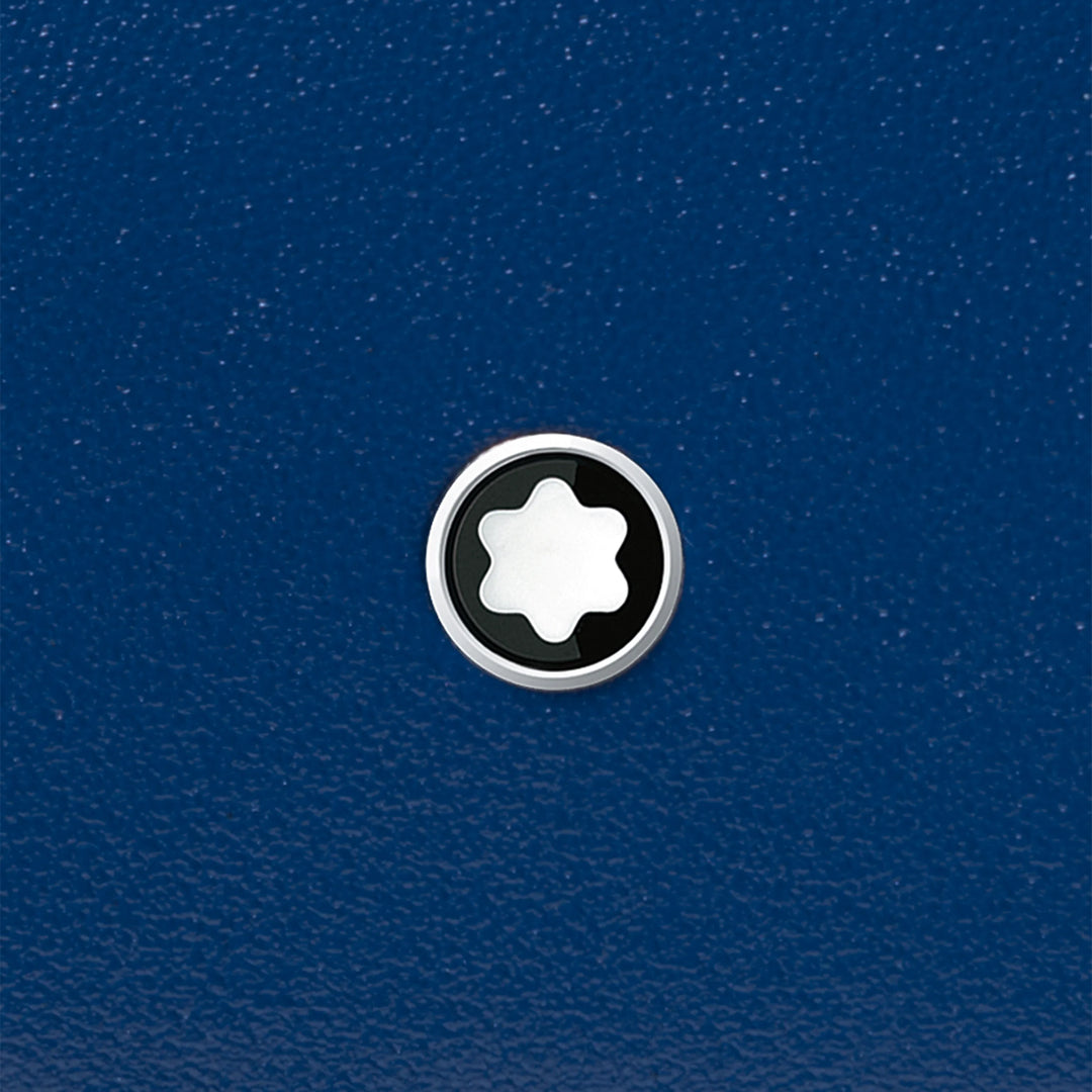 Montblanc Compact Portfolio 6 Meisstrück Black/Blue Compartments 129678
