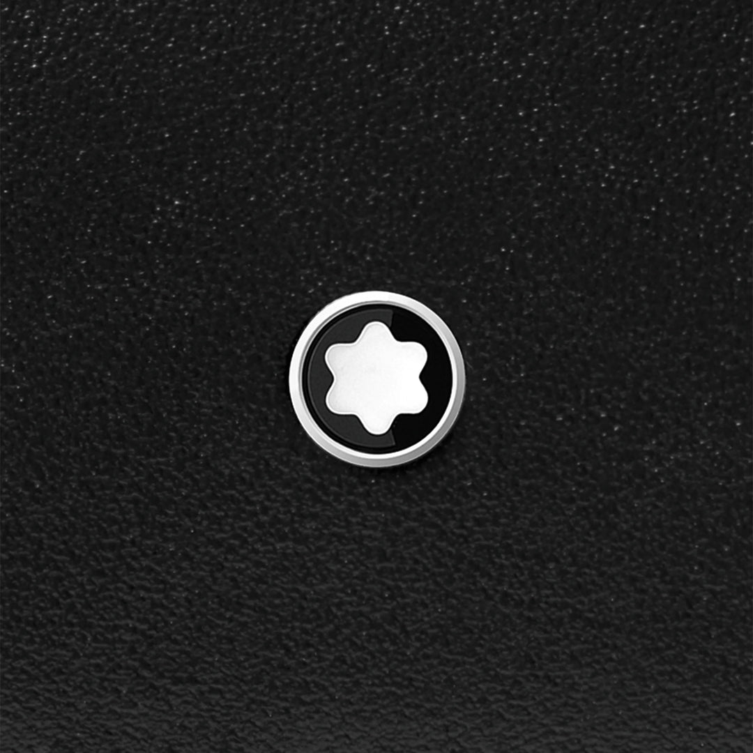 Montblanc Компактный кошелек 6 отсеков Meisterstück черный 129677