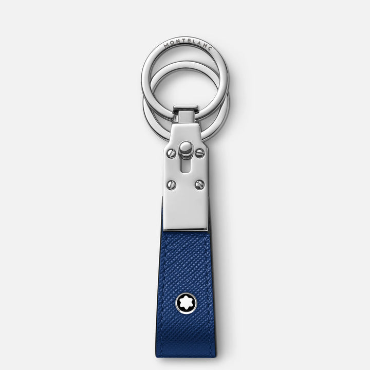Montblanc سلسلة المفاتيح مع طوق Montblanc خياطة الأزرق 130817
