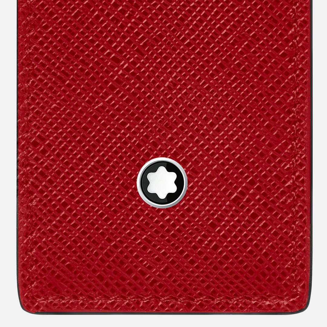 Montblanc 2 个书写工具的笔袋 Montblanc 红色裁缝机 131204