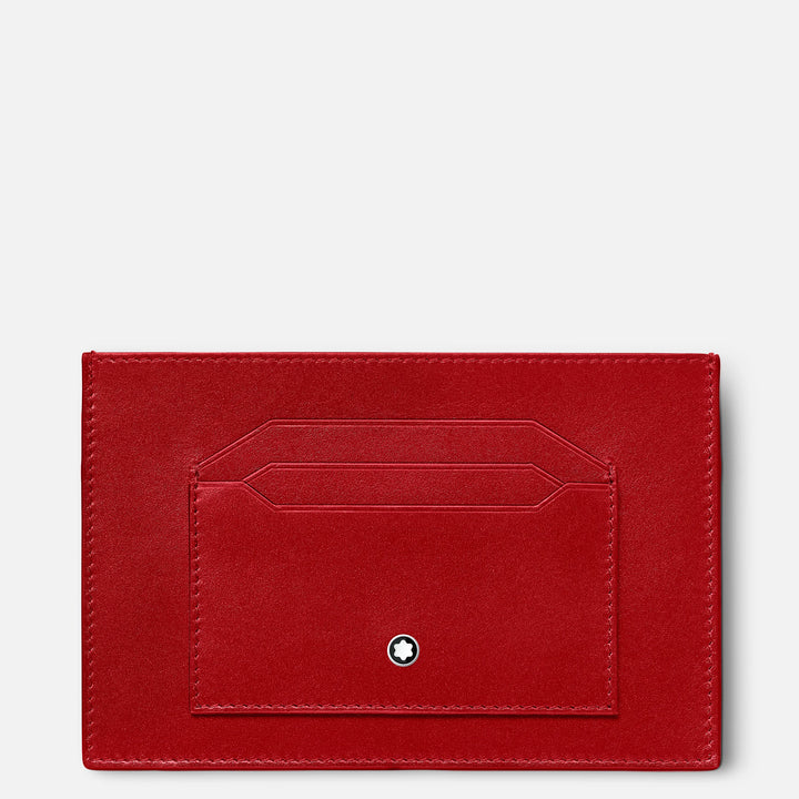 Montblanc Porta-cartões 6 compartimentos Meisterstück vermelho 129909