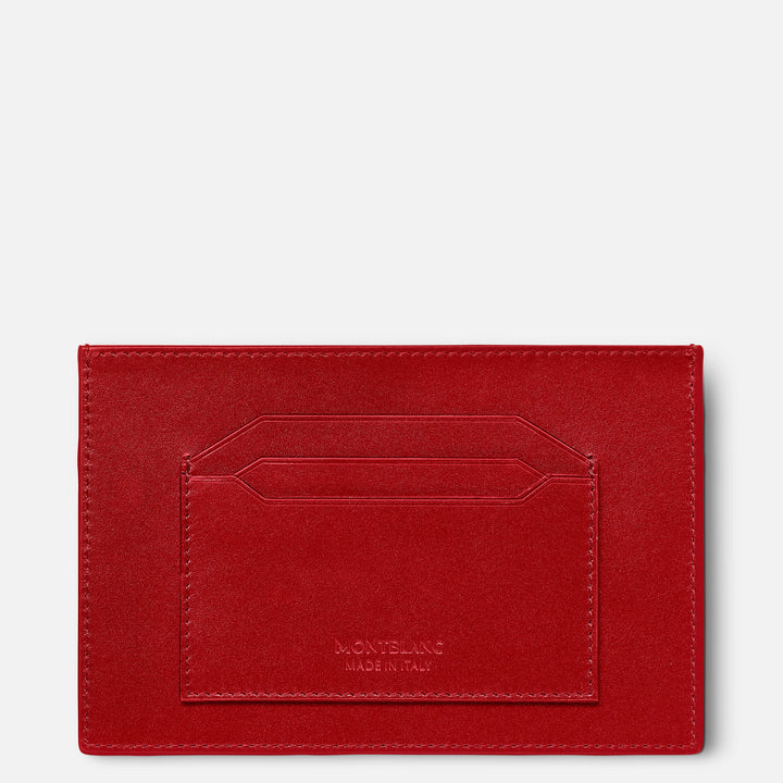 Montblanc Porta-cartões 6 compartimentos Meisterstück vermelho 129909