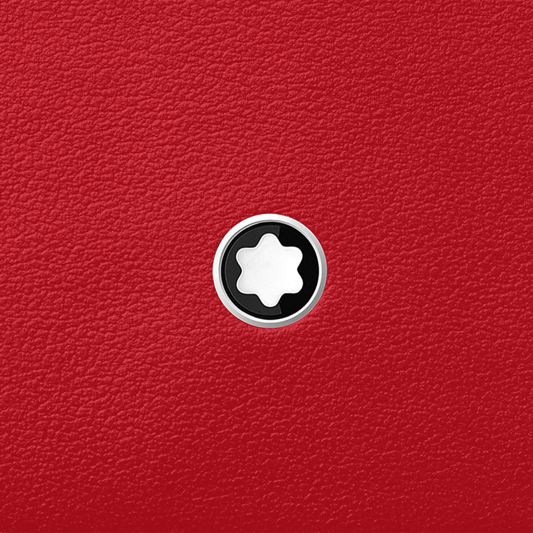 Montblanc Meistersstäck 钥匙扣,带 4 个隔间红色/黑色 129691
