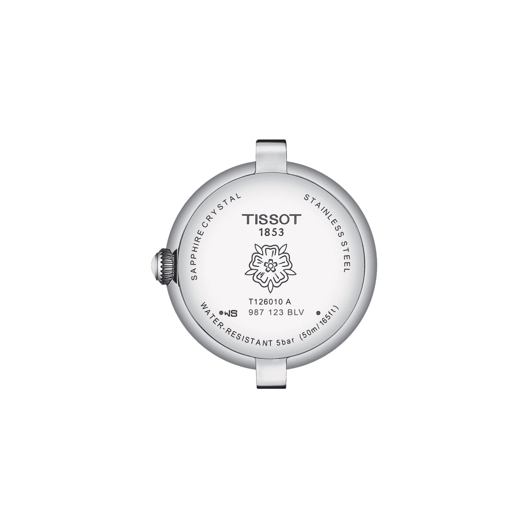 Tissot relógio Belíssimo Pequena Senhora 26 milímetros de aço de quartzo branco T126.010.16.013.01
