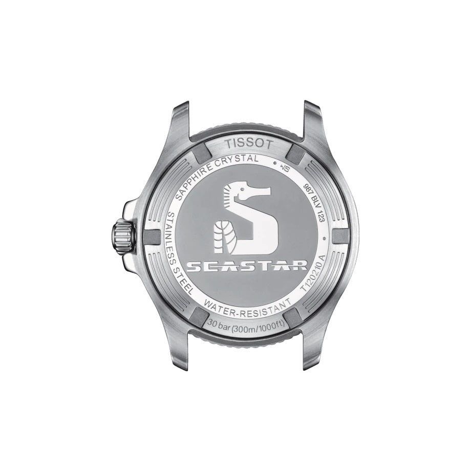 티쏘 시계 Seastar1000 36mm 블루 석 영 스틸 T120.2100.11.041.00