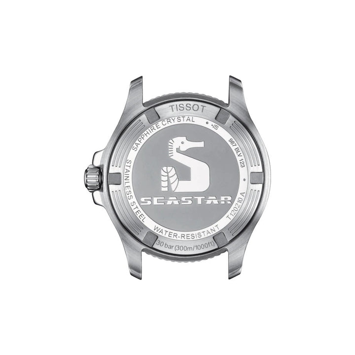 티쏘 시계 Seastar1000 36mm 블루 석 영 스틸 T120.2100.11.041.00