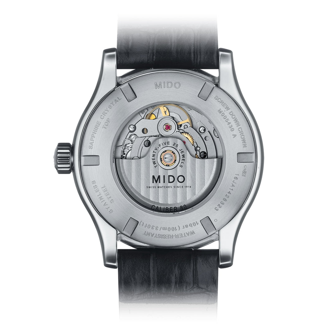 Mido Multifort Gent 42mm Automatisk Silver Watch M005.430.16.031.80