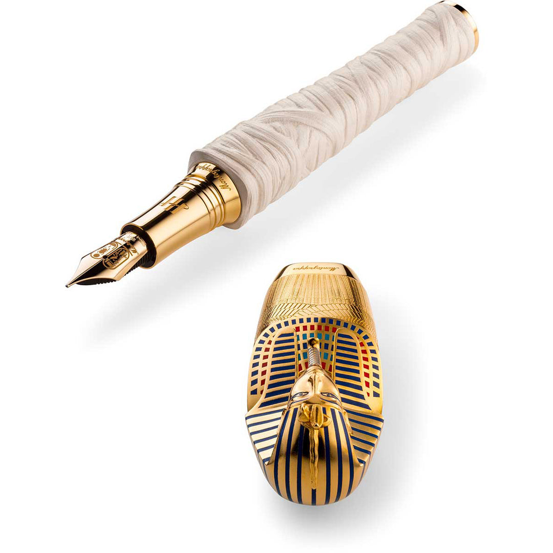 O Montegrappa caneta Tutankamon Herança edição limitada ISTTN-3L