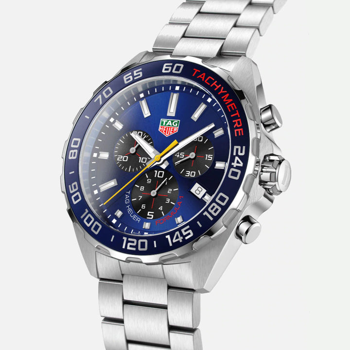 Tag Heuer Clock Formula 1 X Red Bull Racing Quartz Chronograph 43 mm Caz101Al.BA0842