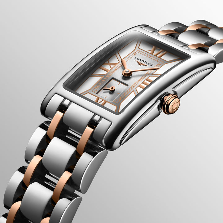 Longines Dolcevita Watch 20,8x32mm White Quartz Steel L5.255.5.75.7