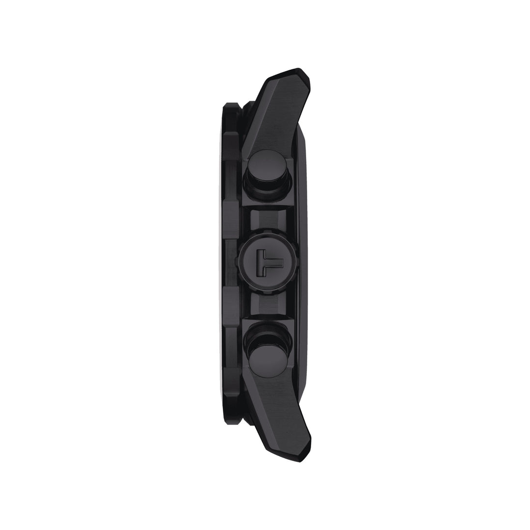 Tissot Supersport Chrono 45mm Watch Black Quartz Steel Wykończenie PVD Black T125.617.37.051.01