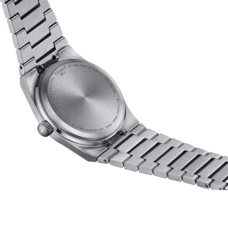 Tissot relógio PRX 35mm azul de quartzo de aço T137.210.11.351.00