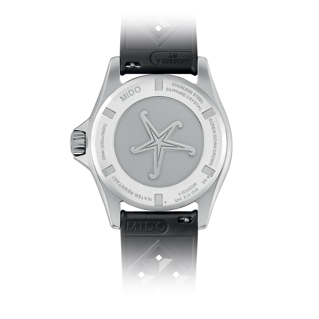 Reloj Mido Ocean Star Tribute Gradient 40mm gris automático de acero M026.830.17.081.00
