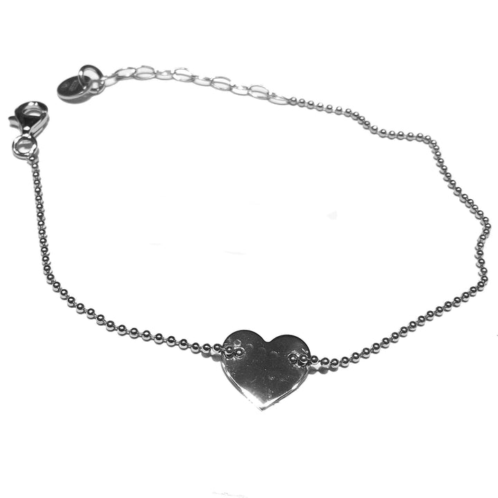 Capodagli i-tag cuore silver armband 925 cpd-bra-arg-0010-b