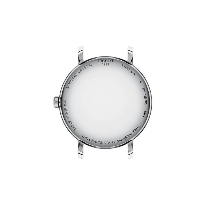 Reloj Tissot Everytime Lady 34 mm de plata de cuarzo de acero T143.210.17.331.00