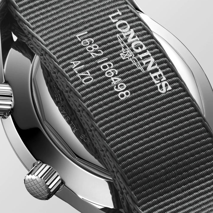 Longines Legend Div Watch 42mm Uhr Automatisch grauer Stahl L3.774.4.70.2