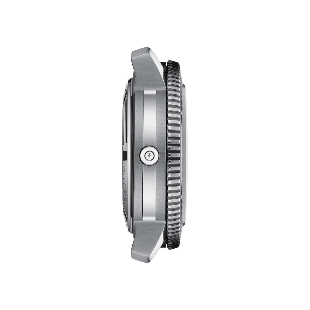 Tissot Watch Seastar 2000 Professional Powermatic 80 46mmブラック自動スチールT120.607.17.441.00