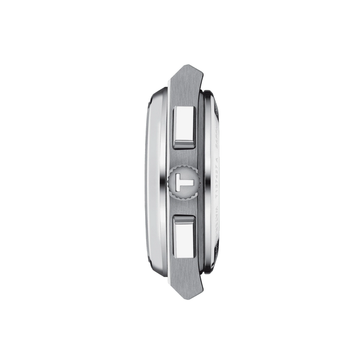 티쏘 시계 Prx 자동 크로노그래프 42mm 화이트 자동 스틸 T137.427.11.011.01.00