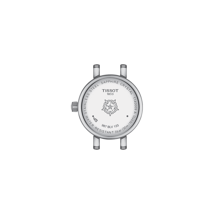 Часы Tissot Lovely Round 19,5 мм Мать жемчуга Кварцевая сталь T140009.11.111.00