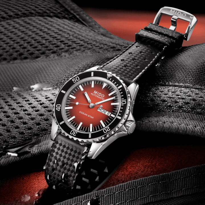 Mido часы Ocean Star Tribute градиент 40 мм красный автоматический сталь M026.830.17.421.00