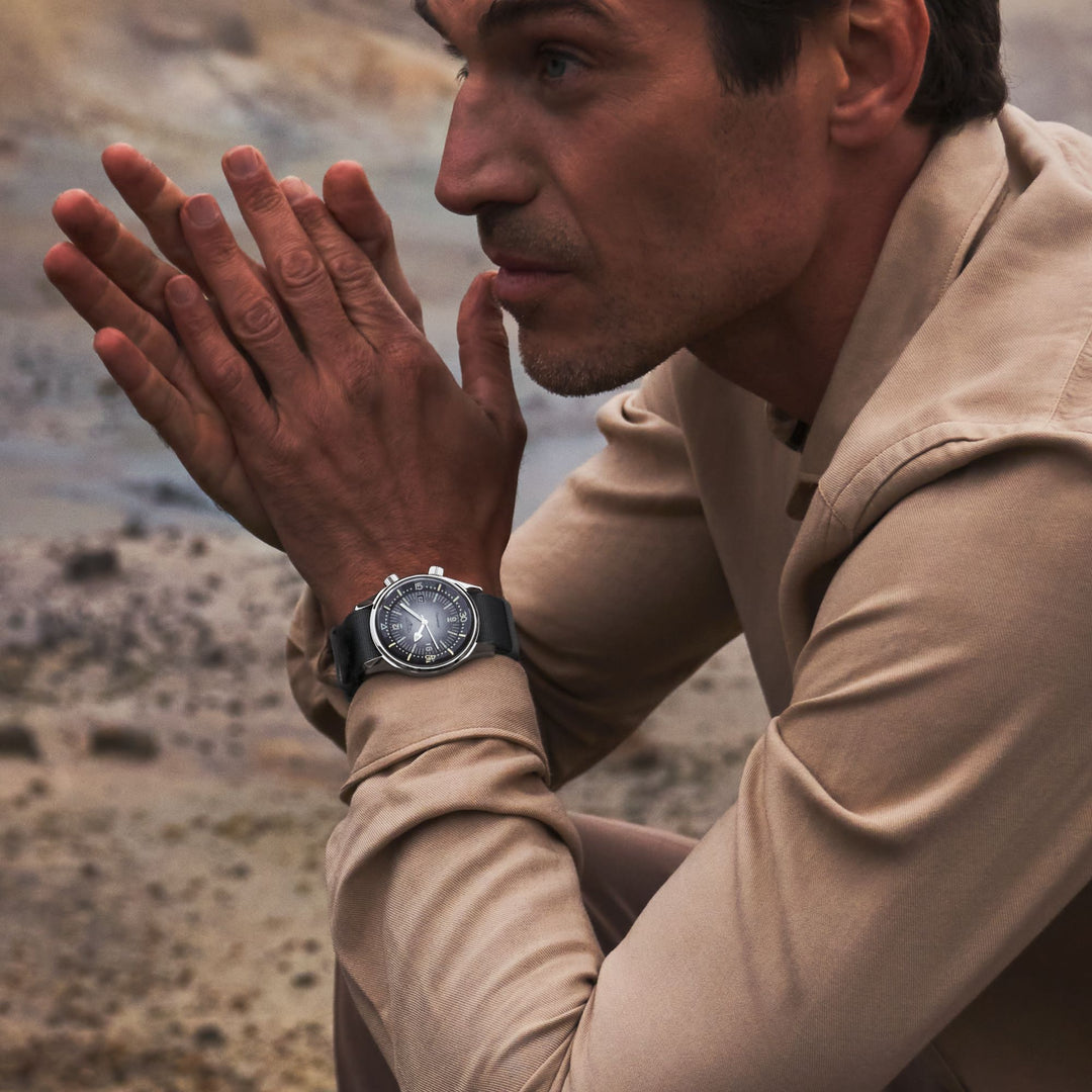 Longines orologio Legend Diver Watch 42mm grigio automatico acciaio L3.774.4.70.2