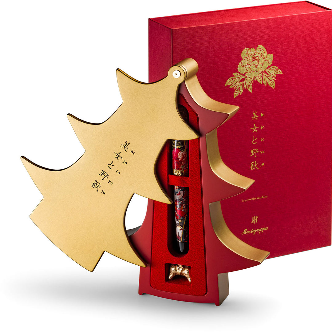 Montegrappa Bijo-to-Yaju od Tomita Kazuhiko Limited Edition Isbyn-SC