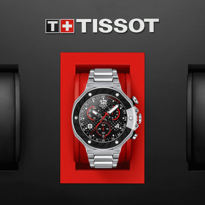 Tissot T-Race MotoGP Chronograph 2022 Limited Edition 8000 Pieces 45mm Black Quartz Steel T141.417.11.057.00