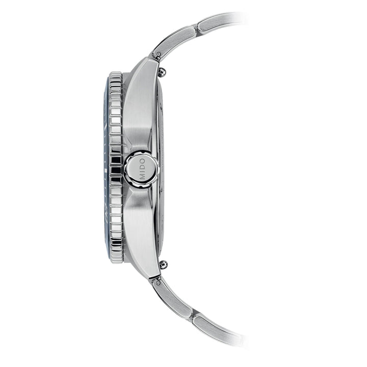 Mido घड़ी महासागर स्टार GMT विशेष संस्करण 44mm नीला स्वत: स्टील M026.629.11.041.00