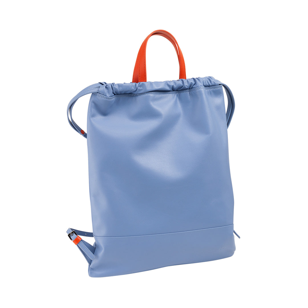 Torba Dudu w Sacca w skórze do mody sportowej torby torby z kulisami i cienkimi skórzanymi ramionami