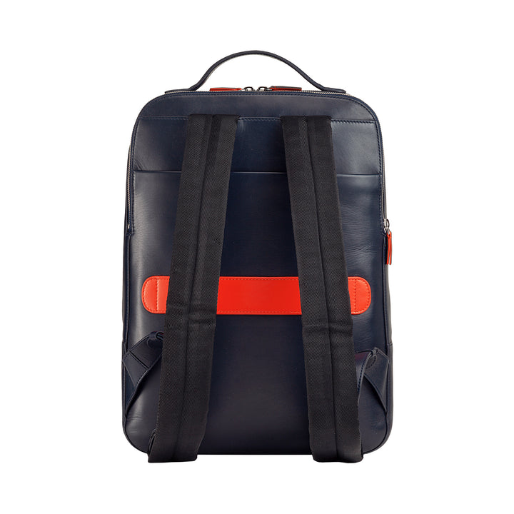 DuDu Рюкзак для переноски до 16 дюймов из натуральной кожи для мужчин, элегантный рюкзак для путешествий большой емкости с ручкой