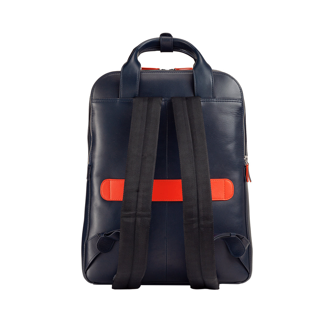 DuDu Рюкзак для мужчин из натуральной кожи, Рюкзак для ПК до 16 дюймов, Портфель для планшетов, Рюкзак для деловых поездок, элегантный, цветной, с подставкой для рюкзака
